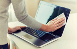 企業(yè)保潔托管電腦上、電視機保潔服務(wù)的重中之重是顯示屏。