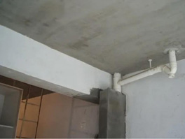 如何處理管道穿墻部位滲漏的？